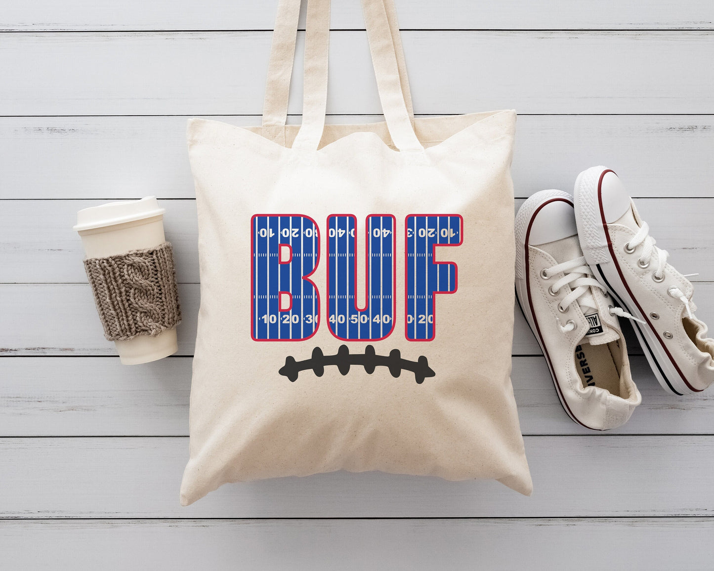 Buffalo Tote, Buffalo Love Tote, Buffalo Bag Tote