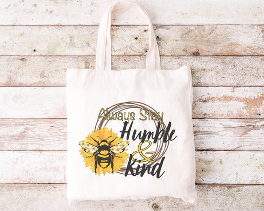 Humble and Kind Tote, Summer Tote Bag, Boho Tote Bag