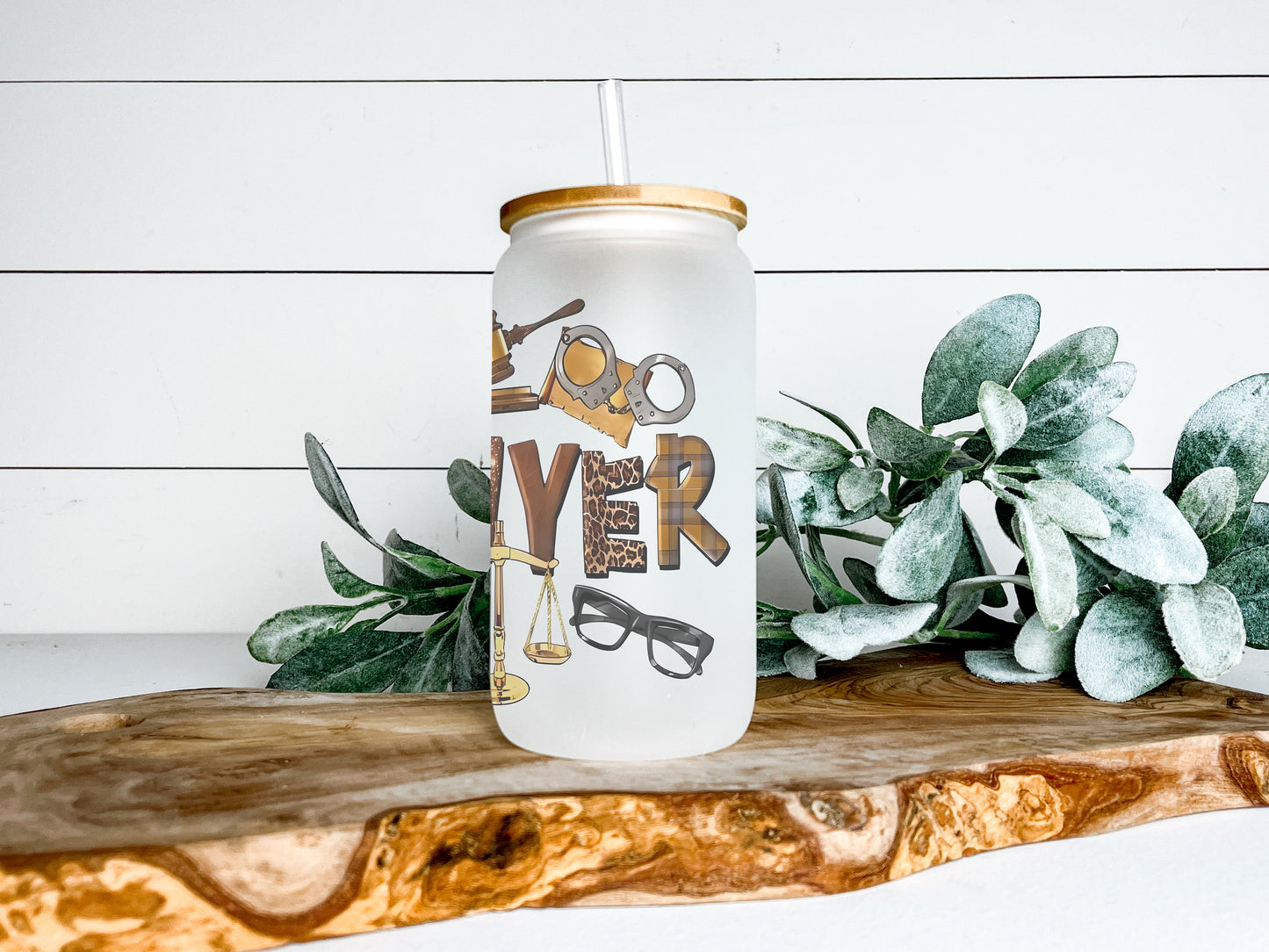 Lawyer Cup Iced Coffee Cup Glass, Beer Can Glass, Lawyer Iced Coffee Cup, Glass Cup Coffee Can Beer