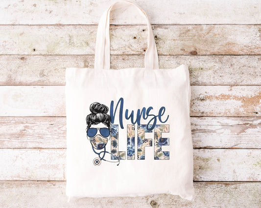 Nurse Life Tote, Nurse Tote, Nurse Life Bag, Nurse Bag
