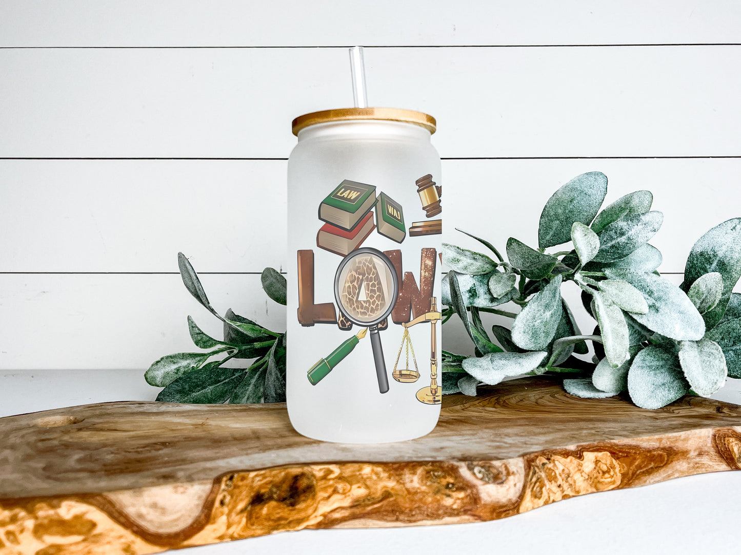 Lawyer Cup Iced Coffee Cup Glass, Beer Can Glass, Lawyer Iced Coffee Cup, Glass Cup Coffee Can Beer