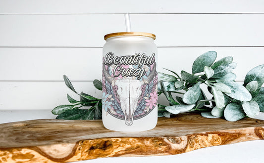 Beautiful Crazy Cup Iced Coffee Cup Glass, Beer Can Glass Beautiful Crazy Glass Cup Coffee Can Beer, Country Soda Can Glass