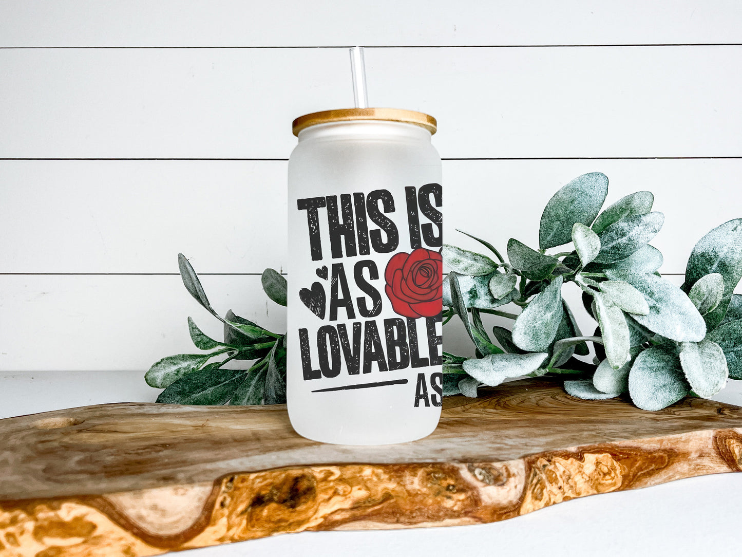 This Is As Loveable As I Get Skull Cup Iced Coffee Cup Glass, Skull Beer Can Glass, Skull Coffee Cup, Glass Cup Coffee Can Beer