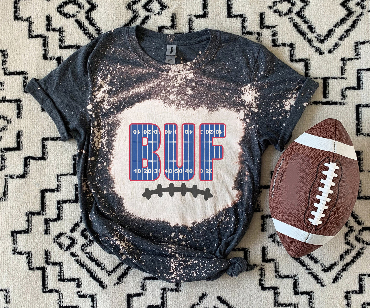 Buffalo Shirt Tee, Buffalo Bleached Tee, Buffalo Shirt Tee, Buffalo Bleached Tee