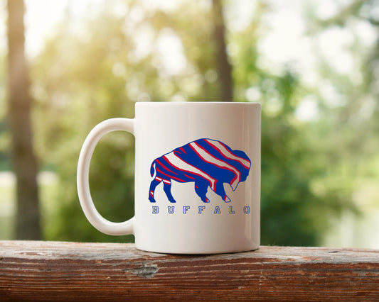 Buffalo Mug Coffee Cup, Buffalo Coffee Mug, Buffalo Coffee Cup