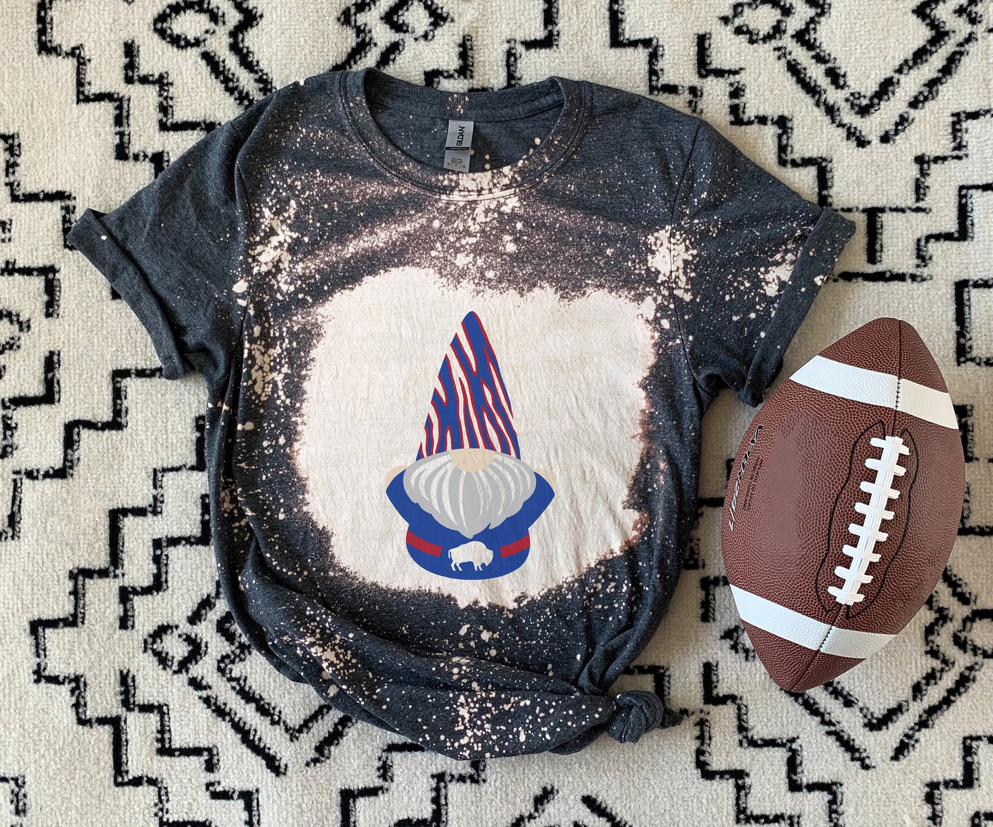 Buffalo Gnome Shirt, Buffalo Gnome Bleached Shirt