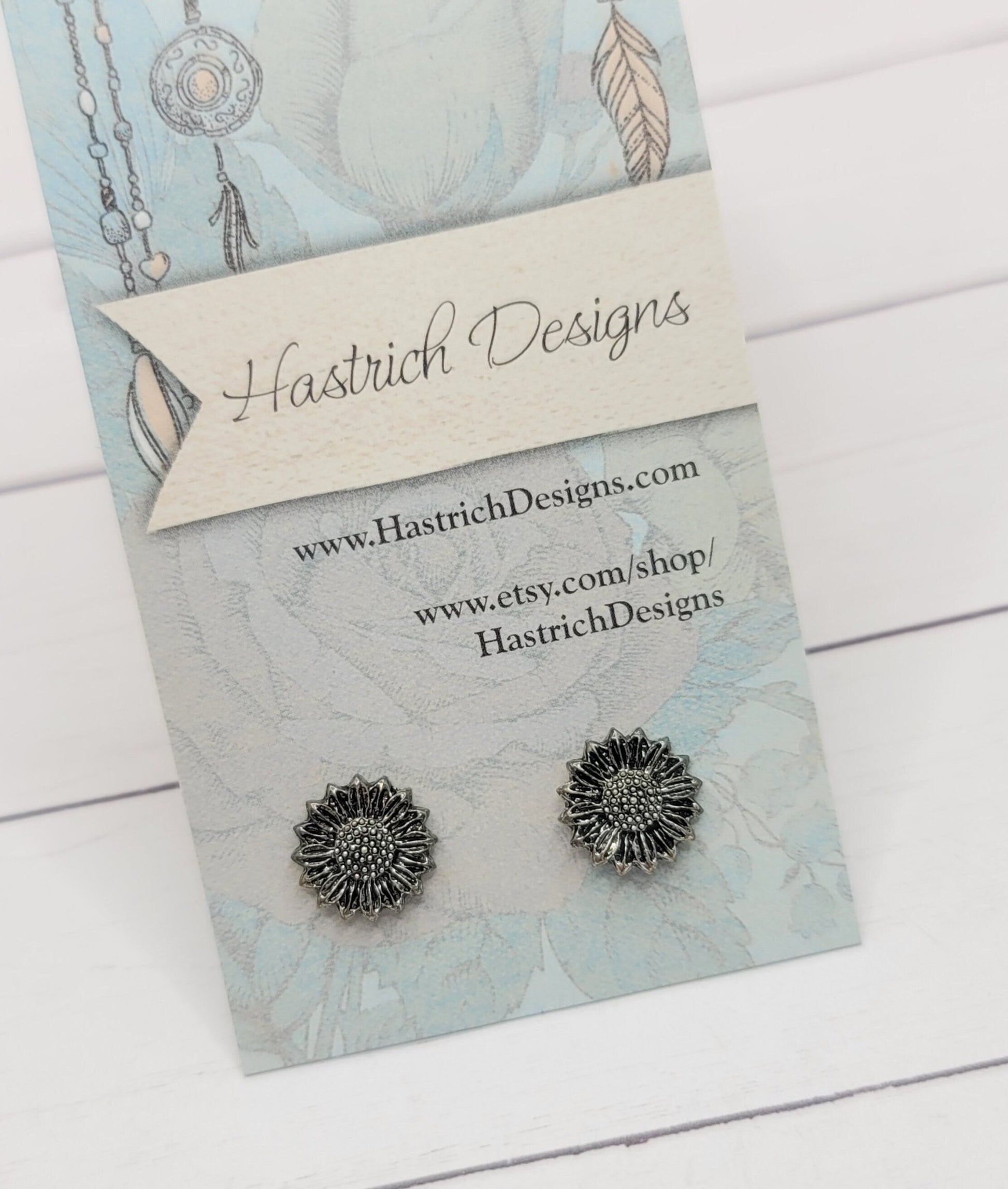 Sunflower Earrings, Flower Earrings - Sunflower Jewelry Mother's Day Gifts Valentine's Day Gifts