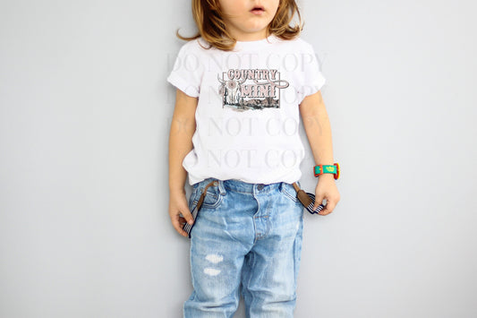 Western Country Mini Youth Shirt Tee, Country Youth Shirt Tee, Western Youth Tee Shirt