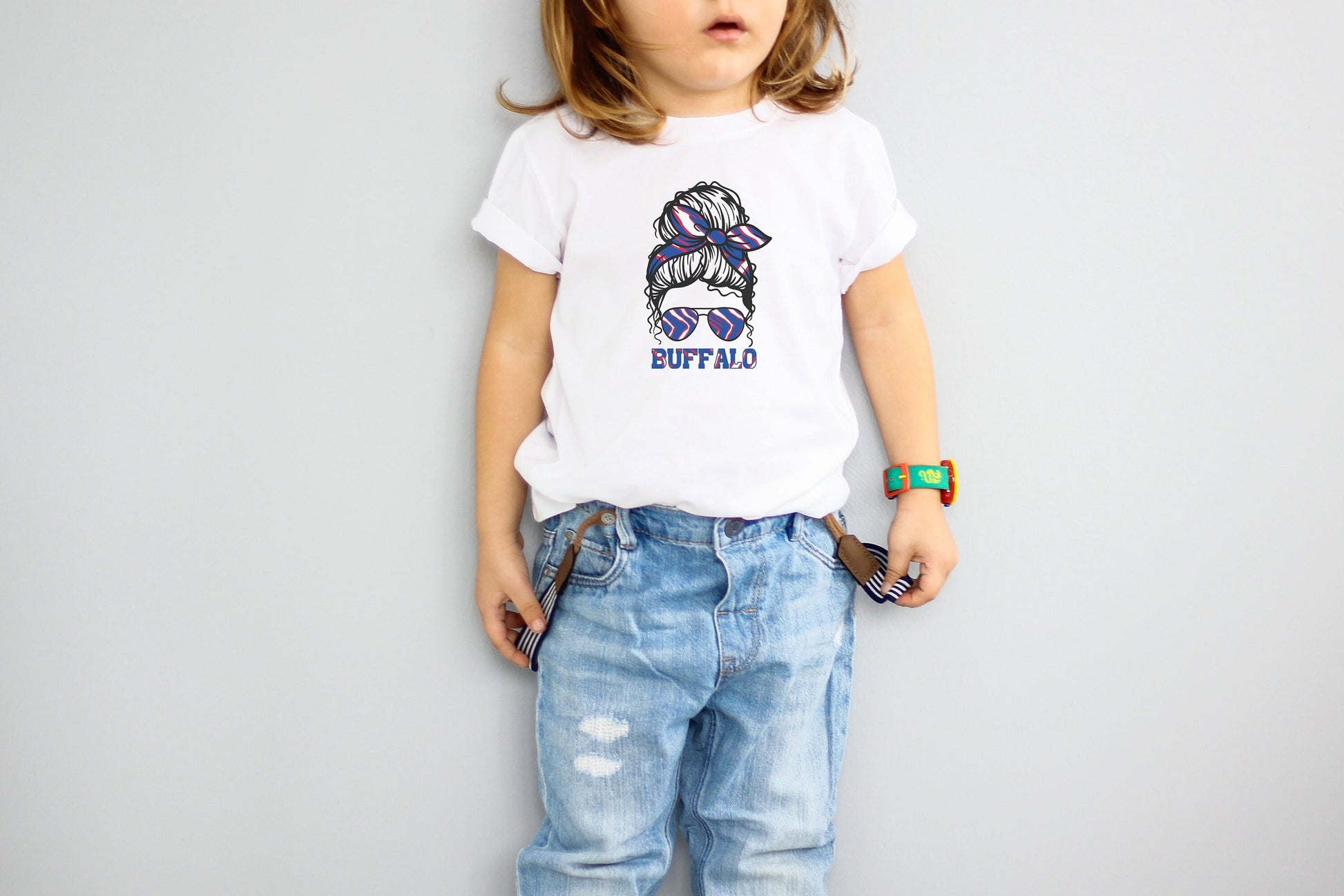 Youth Buffalo Girl Shirt, Buffalo Girl Youth Shirt