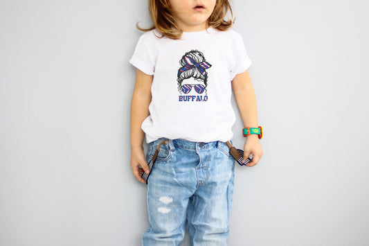 Youth Buffalo Girl Shirt, Buffalo Girl Youth Shirt