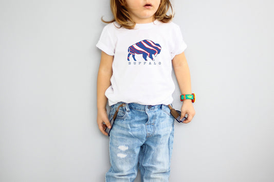 Youth Buffalo Shirt Tee, Buffalo Youth Tee, Buffalo Youth Shirt Tee