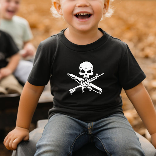 2nd Amendment Toddler Tee Kid's Tee T-Shirt Second Amendment T-shirt Kid's Clothes T-shirt Military Guns T-shirt Guns Shirt