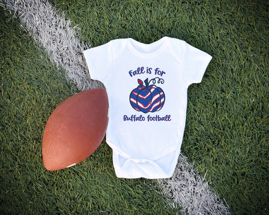 Fall Buffalo Baby Bodysuit, Fall Buffalo Baby Creeper