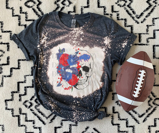 Buffalo Shirt Tee, Buffalo Skull Bleached Tee, Buffalo Shirt Tee, Buffalo Bleached Tee