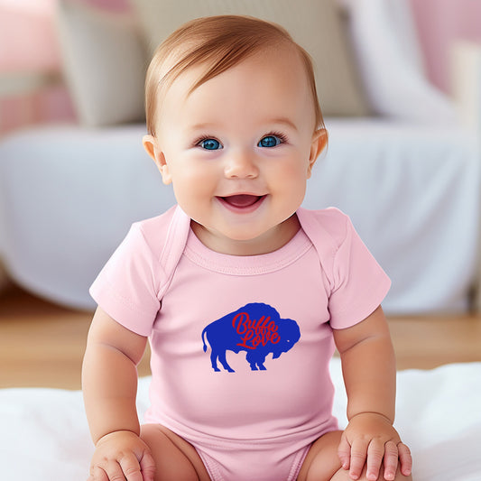 Buffalo Love Baby Creeper - Buffalo Baby Creeper, Buffalo Love, Buffalo NY - Creeper, Bodysuit - Baby Shower Gift