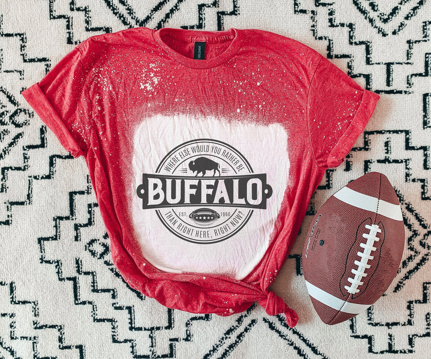 Buffalo Shirt, Buffalo Bleached Shirt