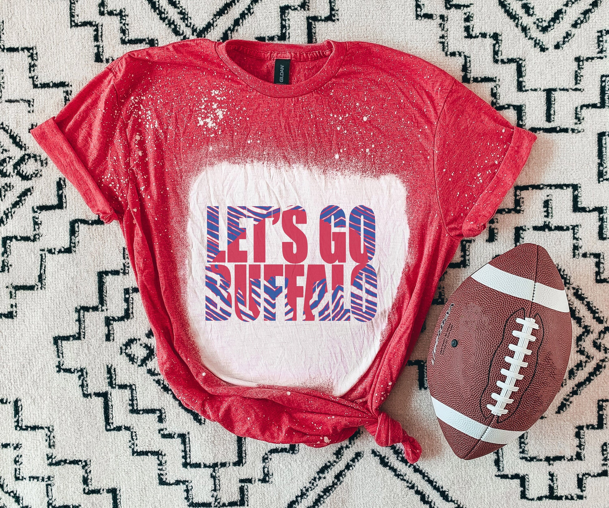 Let's Go Buffalo Shirt, Let's Go Buffalo Bleached Shirt