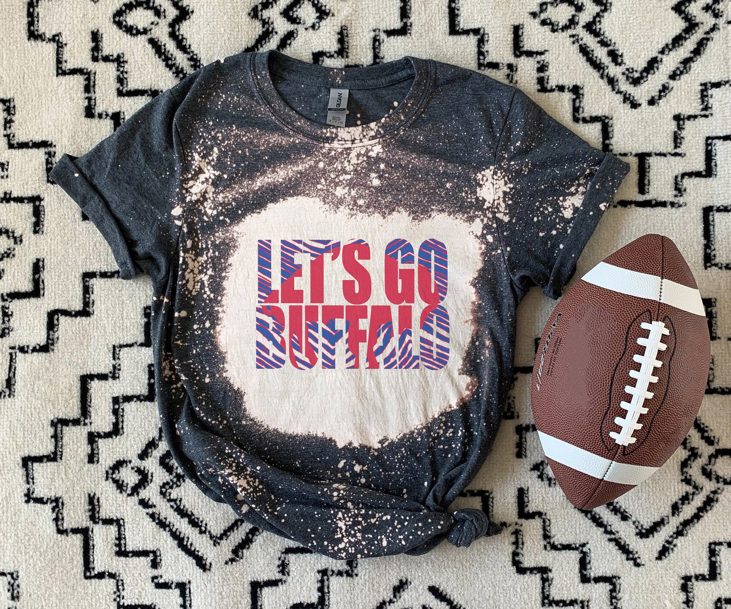 Let's Go Buffalo Shirt, Let's Go Buffalo Bleached Shirt