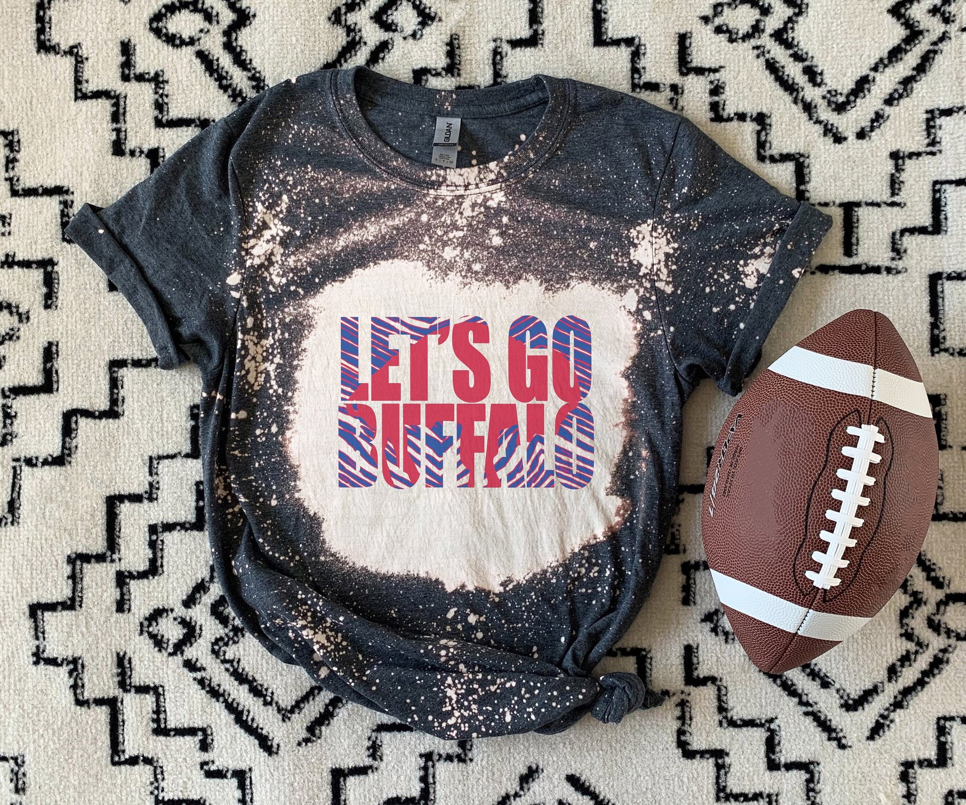 Let's Go Buffalo Shirt, Let's Go Buffalo Bleached Shirt