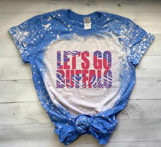 Let's Go Buffalo Shirt, Let's Go Buffalo Bleached Shirt