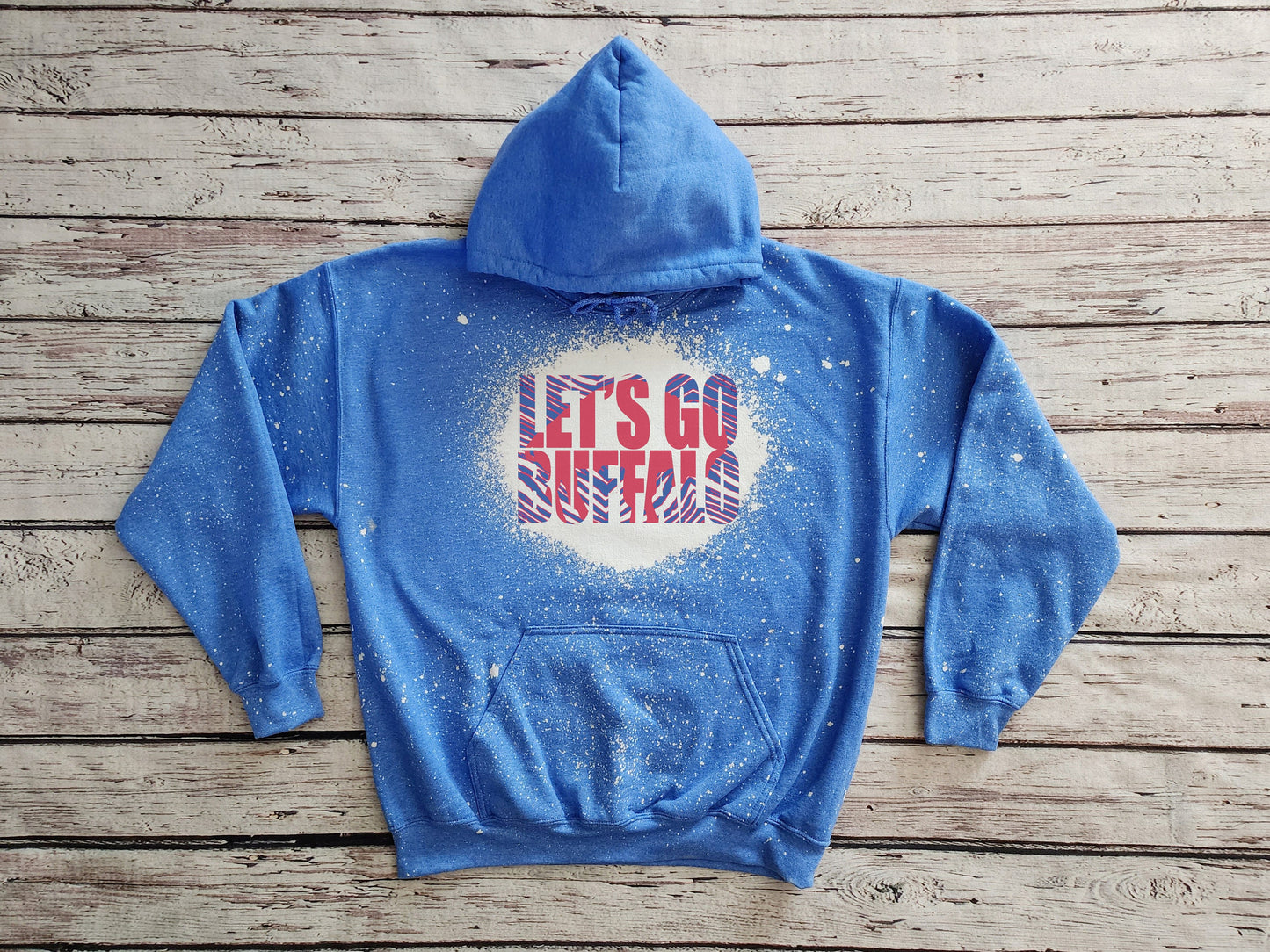 Buffalo Hooded Sweatshirt, Buffalo Bleached Hooded Sweatshirt, Buffalo Hoodie Hoody