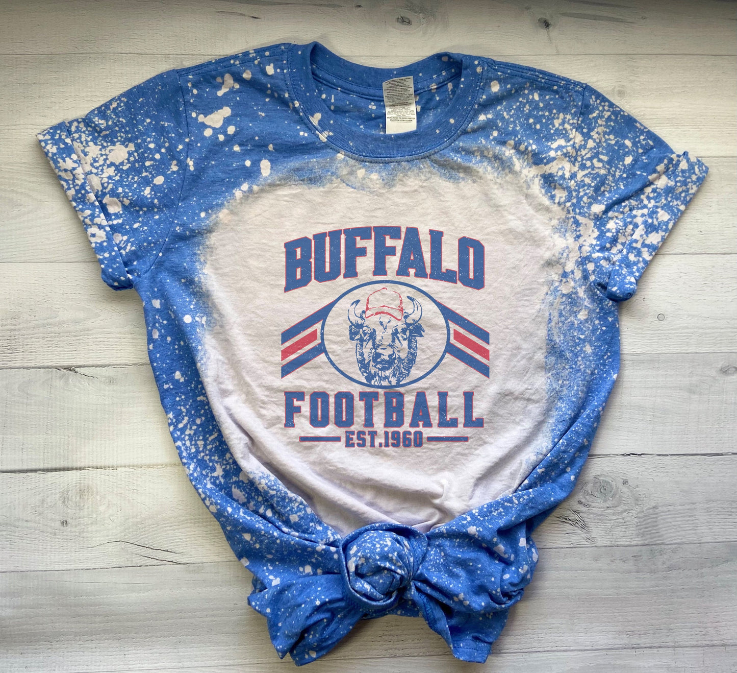 Buffalo Shirt Tee, Buffalo Bleached Shirt