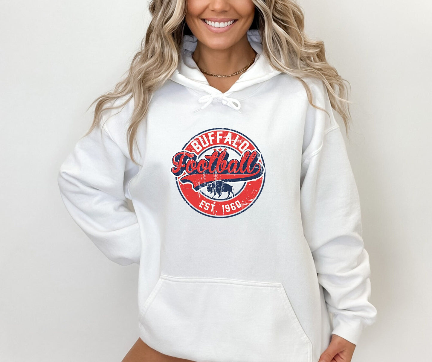 Buffalo Hooded Sweatshirt, Buffalo Hoodie Hoody