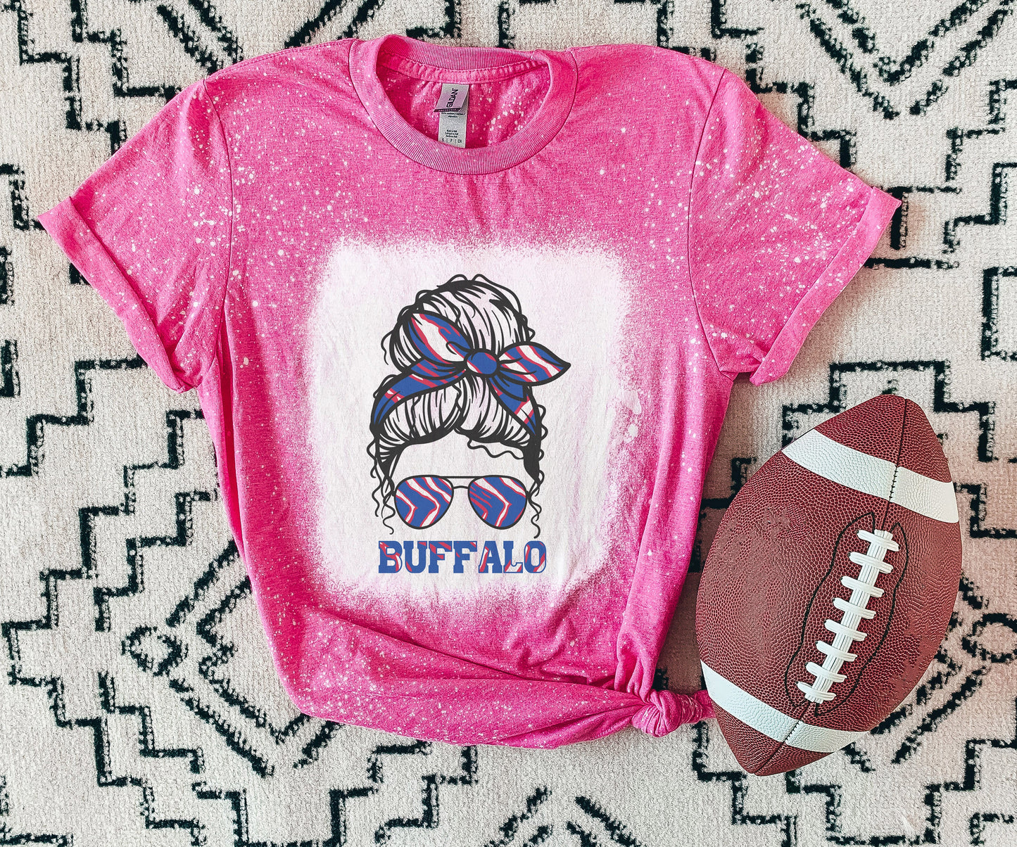 Buffalo Girl Shirt, Buffalo Girl Bleached Shirt