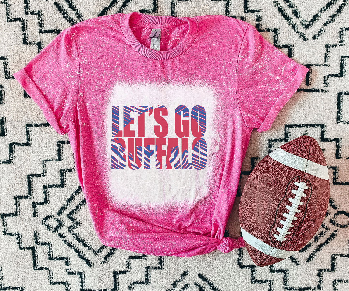 Let's Go Buffalo Shirt, Let's Go Buffalo Bleached Shirt