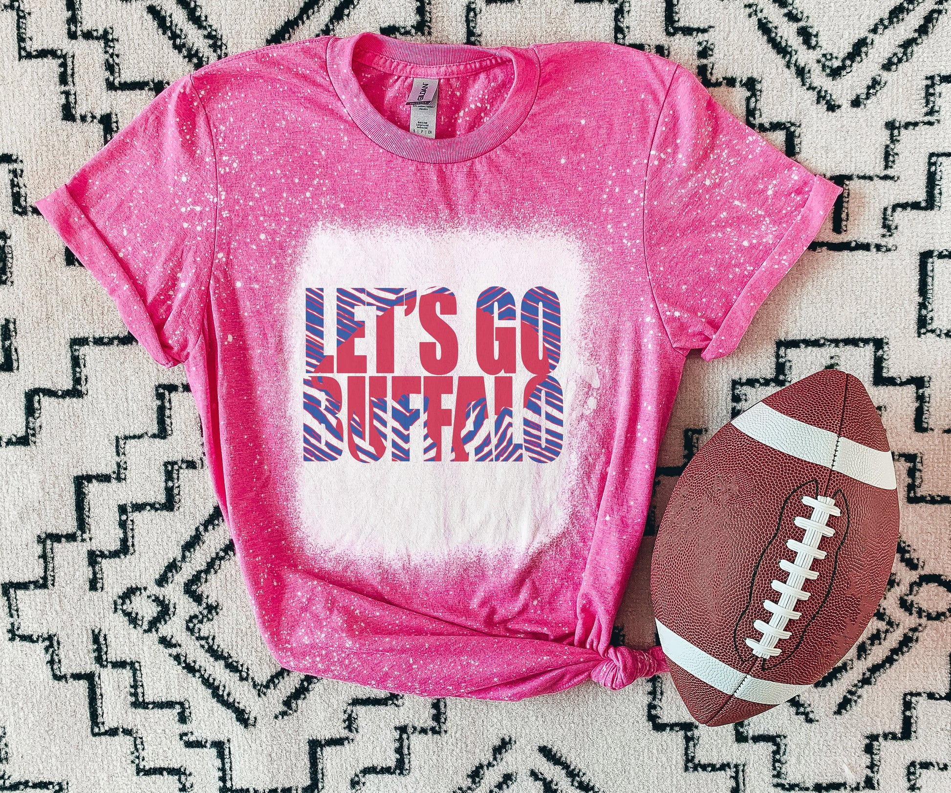 Let's Go Buffalo Shirt, Let's Go Buffalo Bleached Shirt