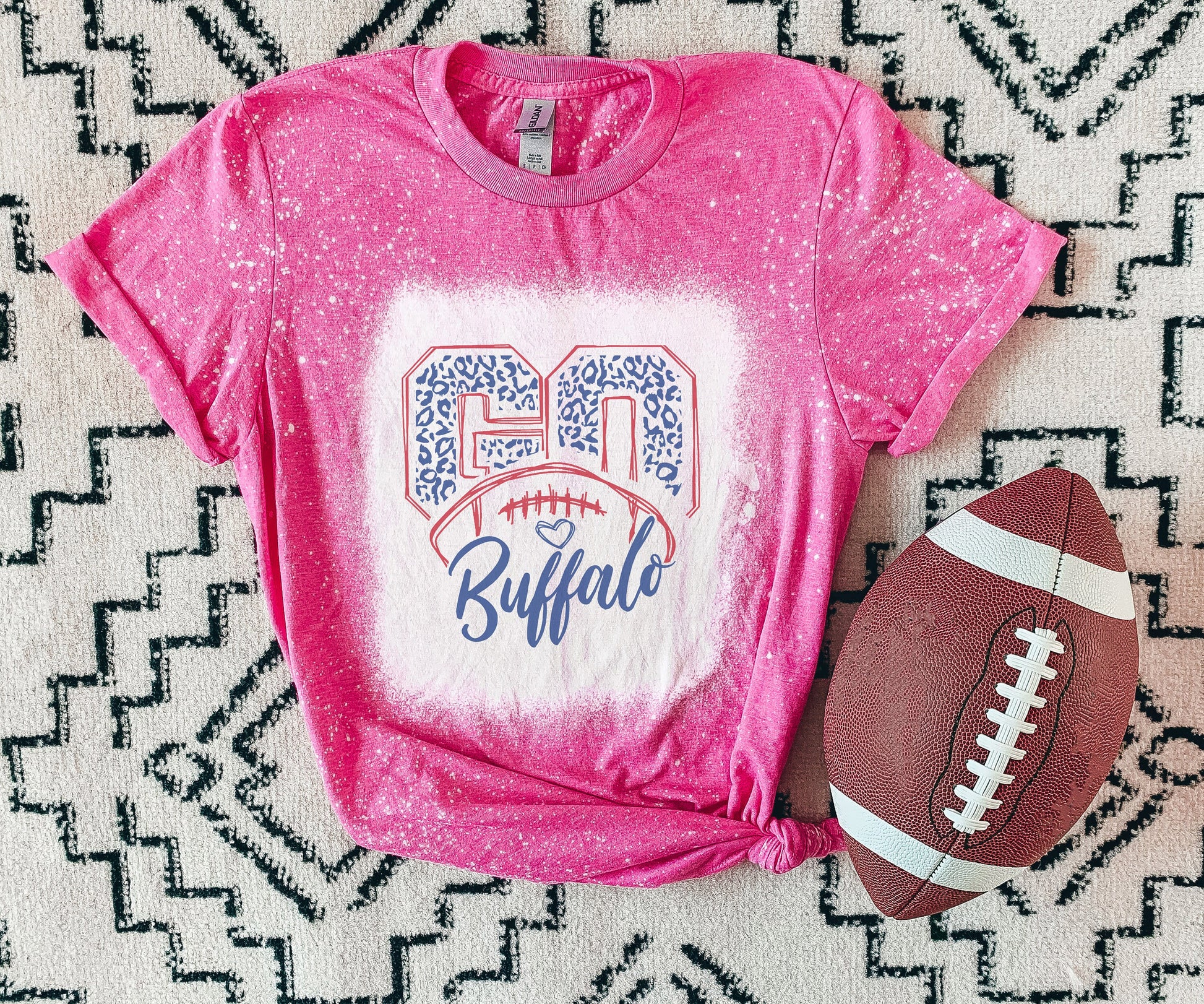 Go Buffalo Shirt, Go Buffalo Bleached Shirt