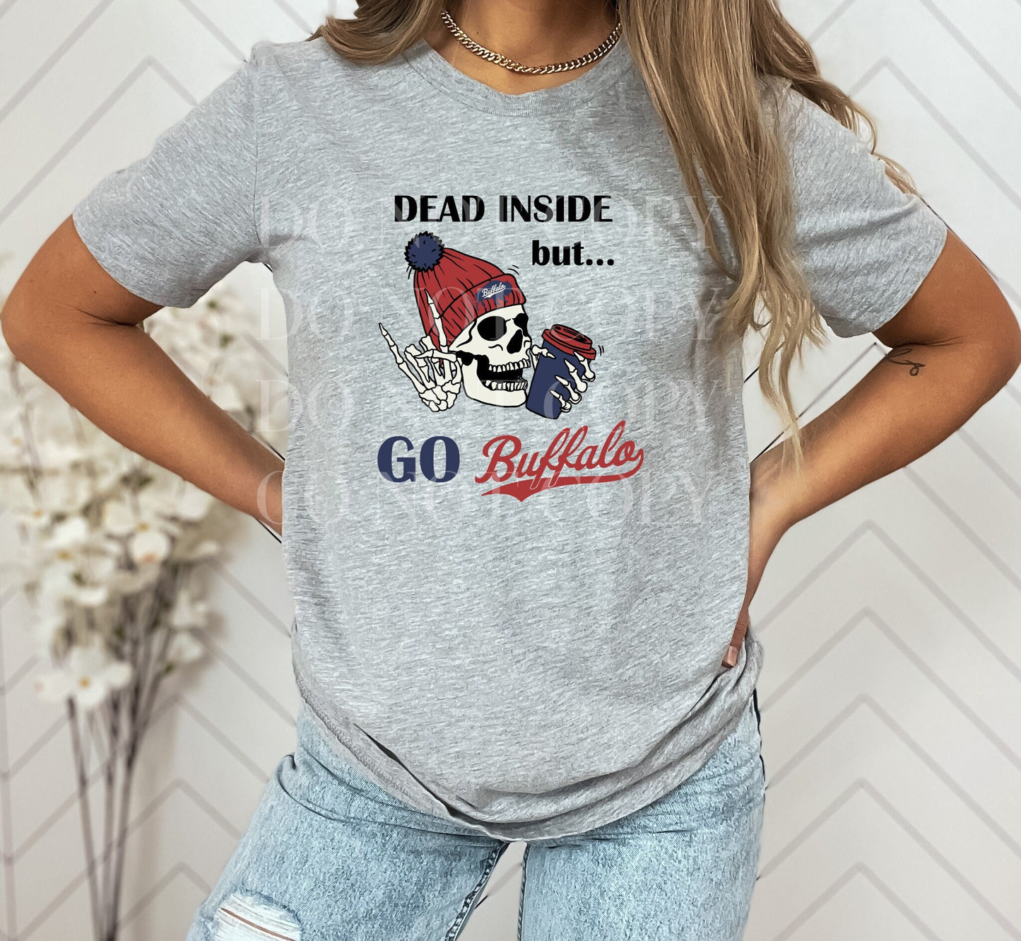 Dead Inside But Go Buffalo Shirt