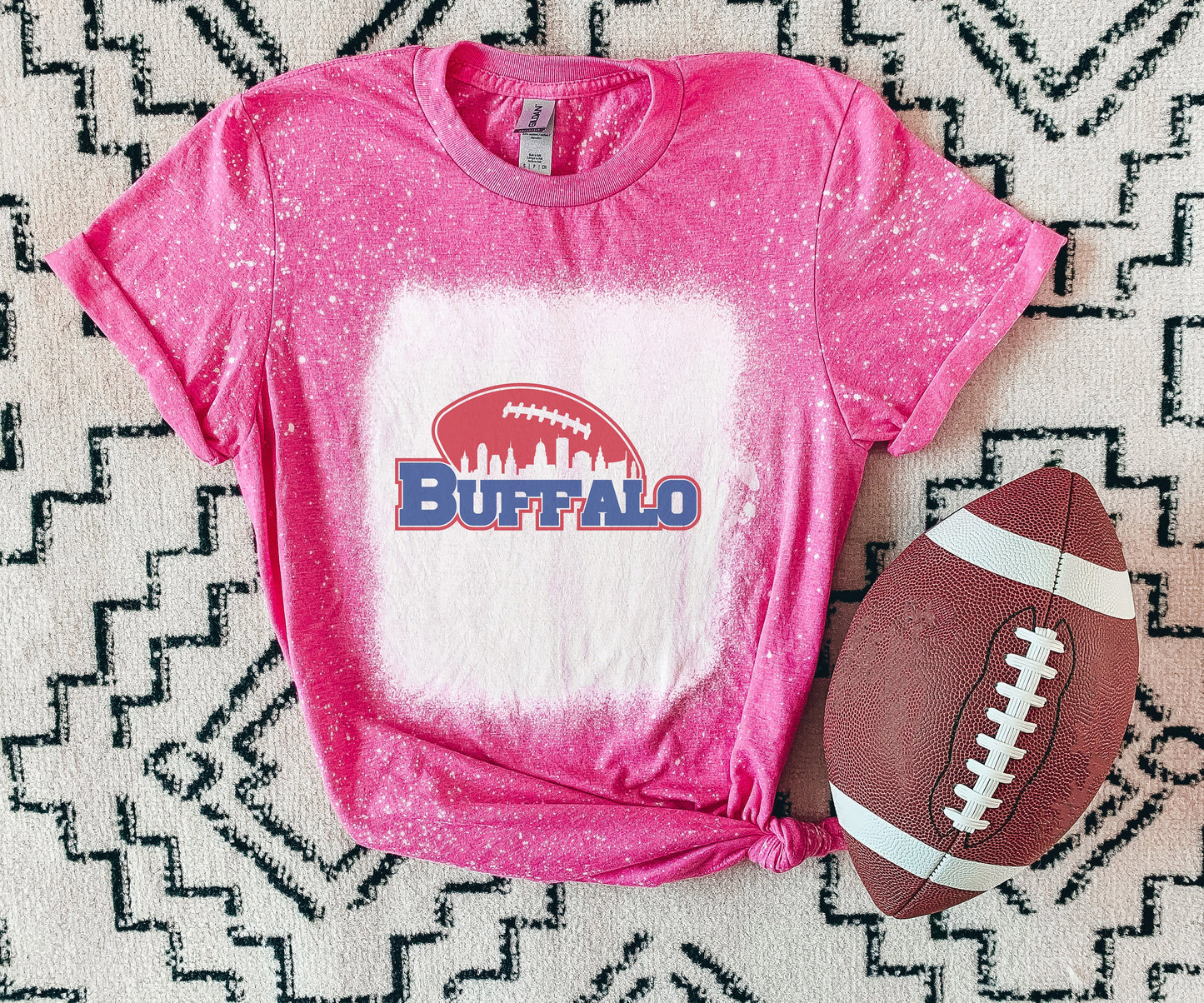 Buffalo Shirt Tee, Buffalo Bleached Tee, Buffalo Shirt Tee, Buffalo Bleached Tee