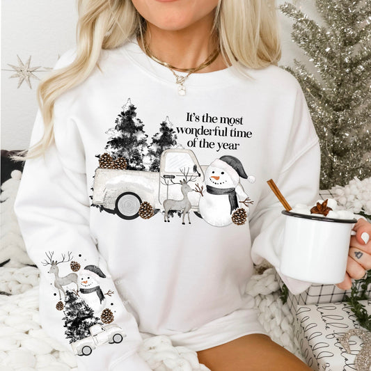 Christmas Sweatshirt, Christmas Crewneck Sweatshirt