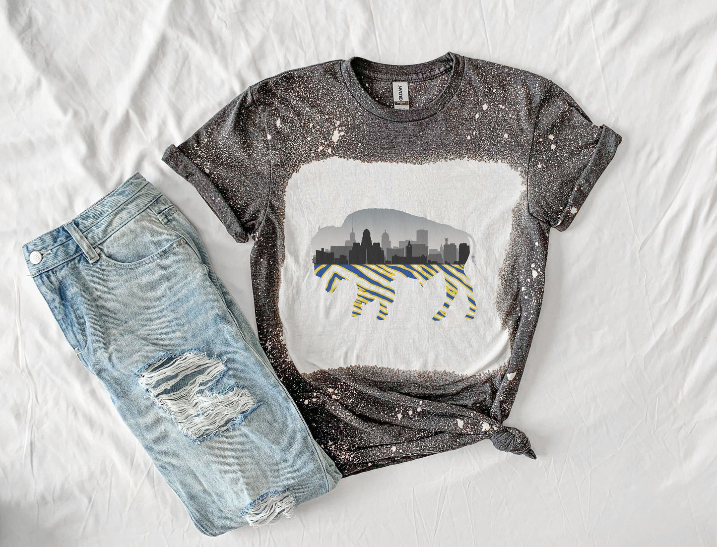 Buffalo Shirt, Buffalo Bleached Shirt