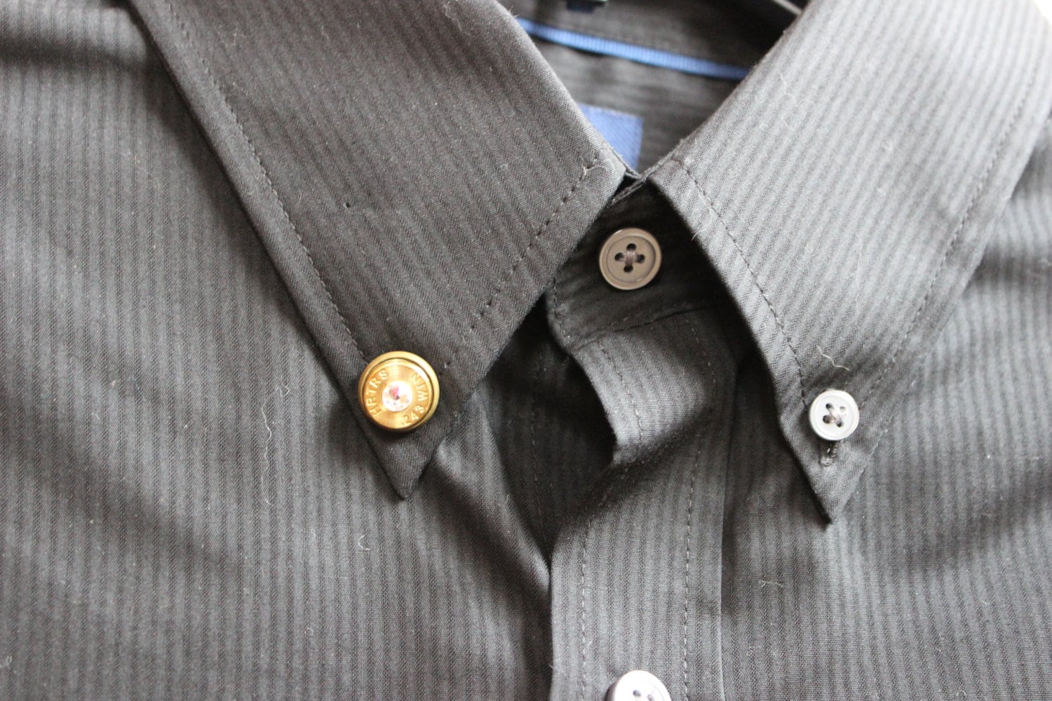 Handmade Spent Bullet Tie Tack Bullet Hat Pin Bullet Lapel Pin Men's Accessories